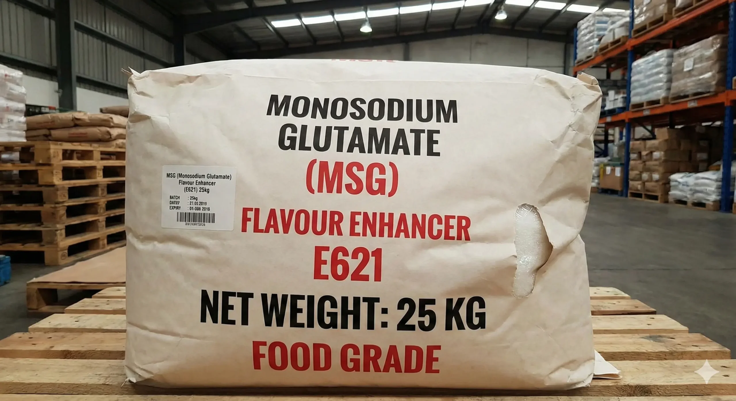 MSG (Monosodium Glutamate) Flavour Enhancer (E621) 25kg