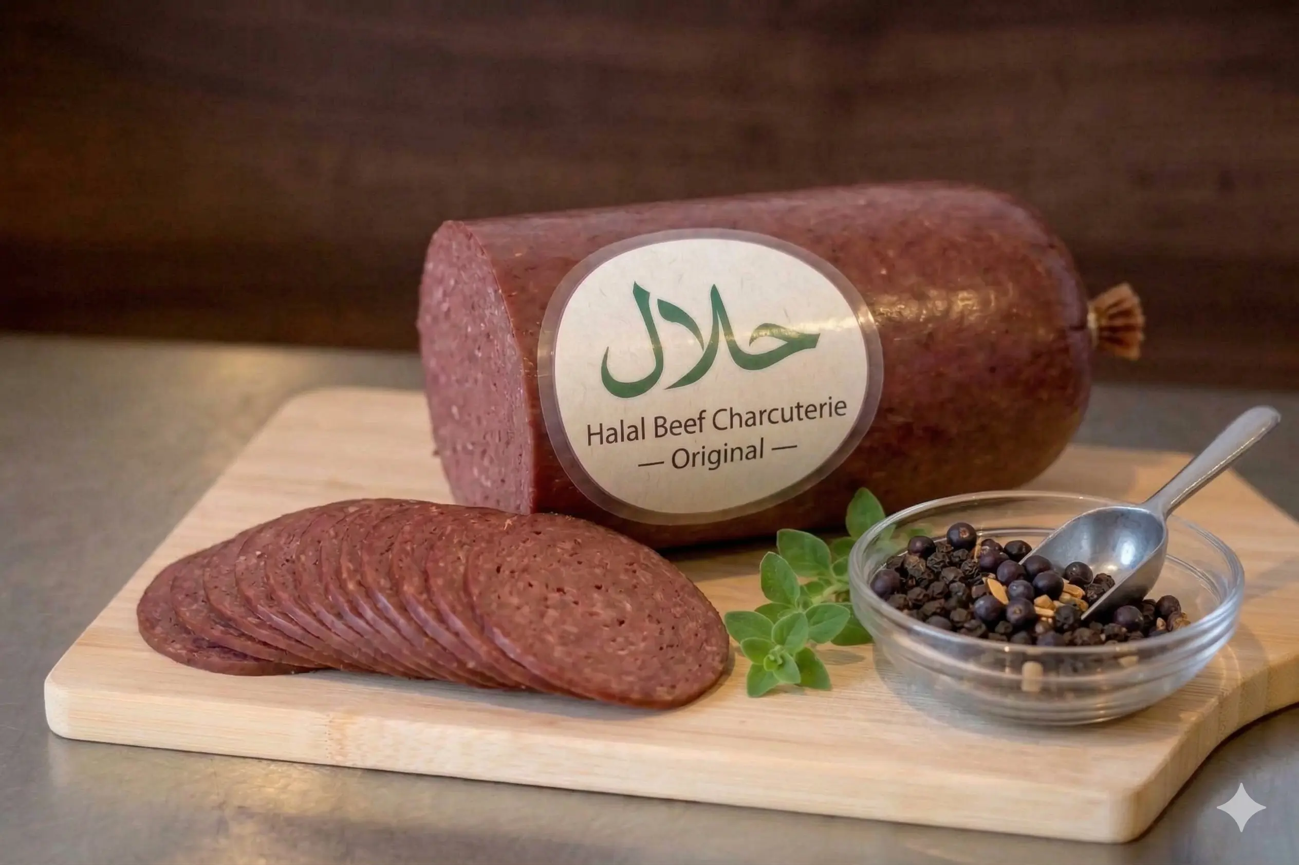 Halal Beef Charcuterie Slices — Original