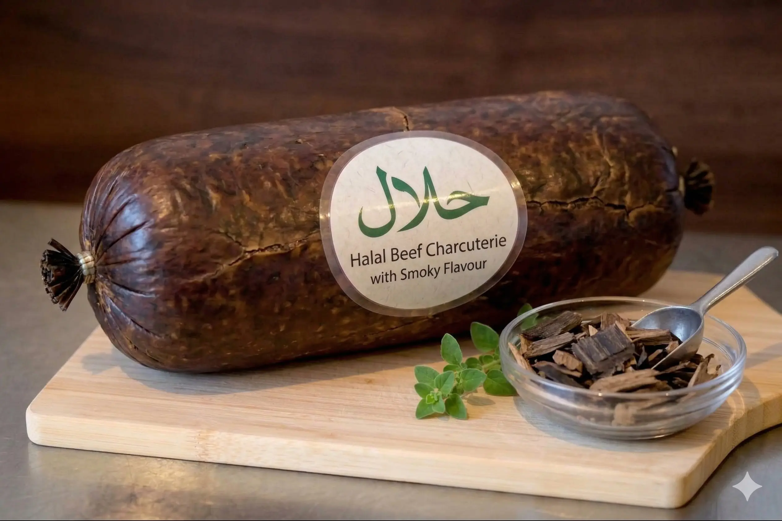Halal Beef Charcuterie Whole with Smoky Flavour