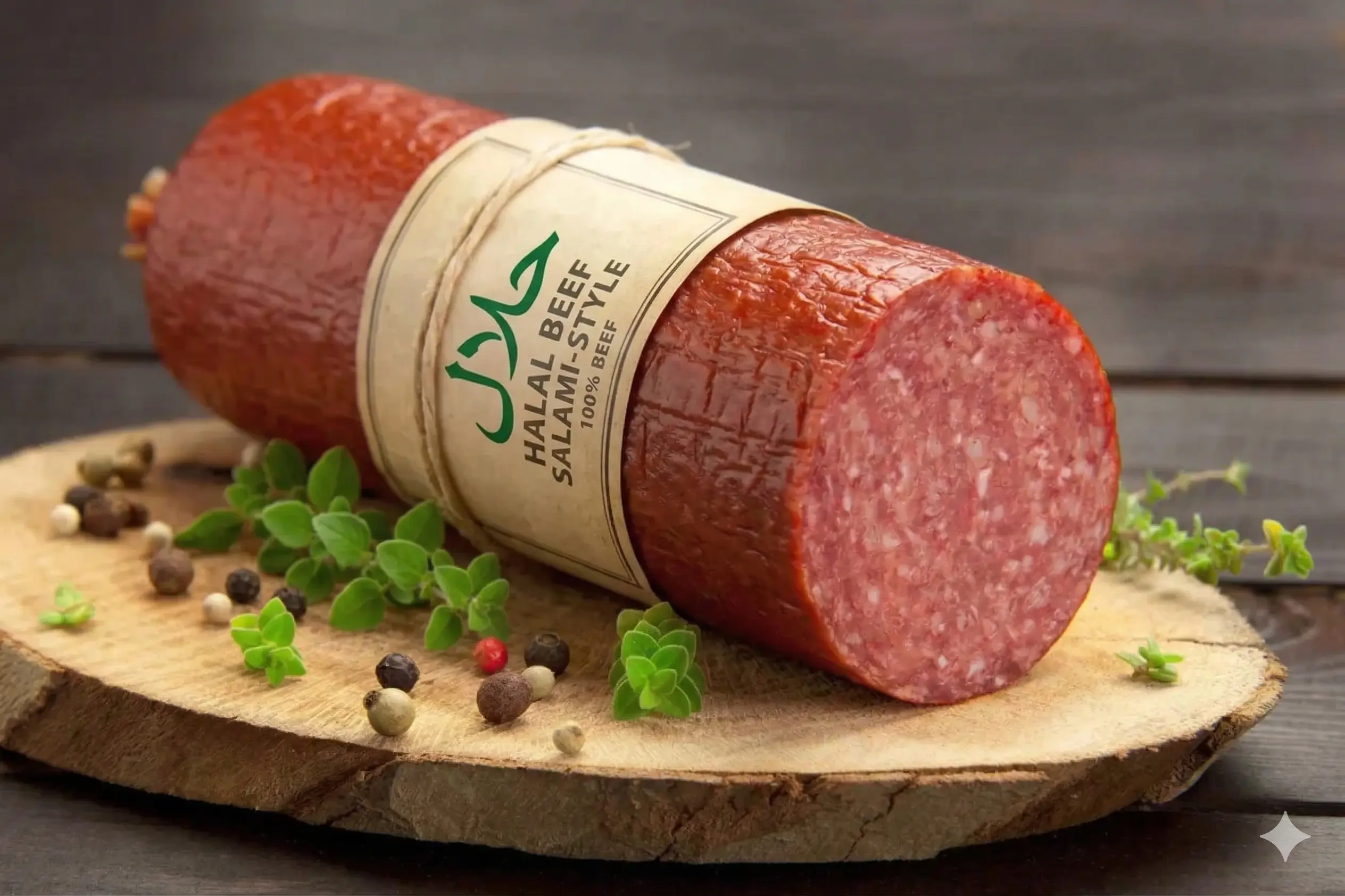 Halal Beef Salami-Style Whole