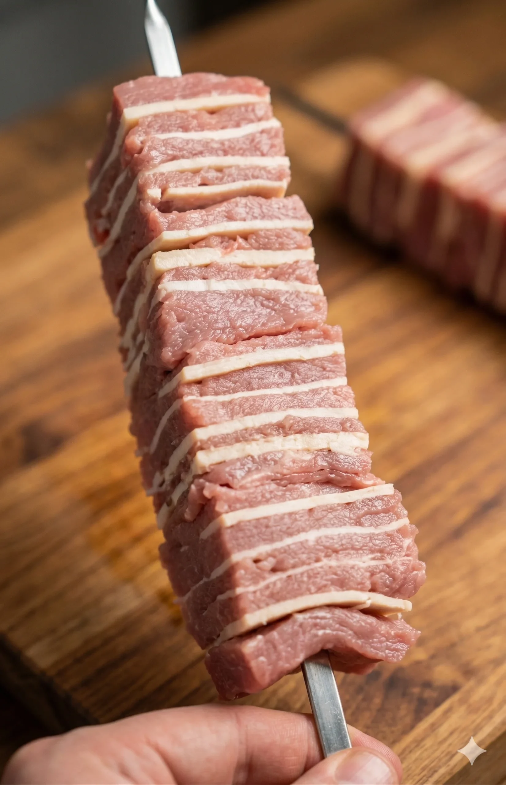 Halal Milk-Fed Veal & Cheddar Skewers (Brochettes)