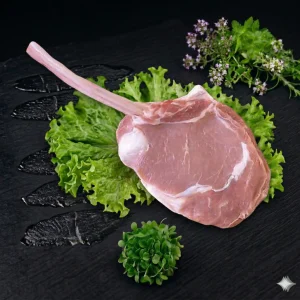 Halal Milk-Fed Veal Tomahawk Steak (Tomahawk de Veau)